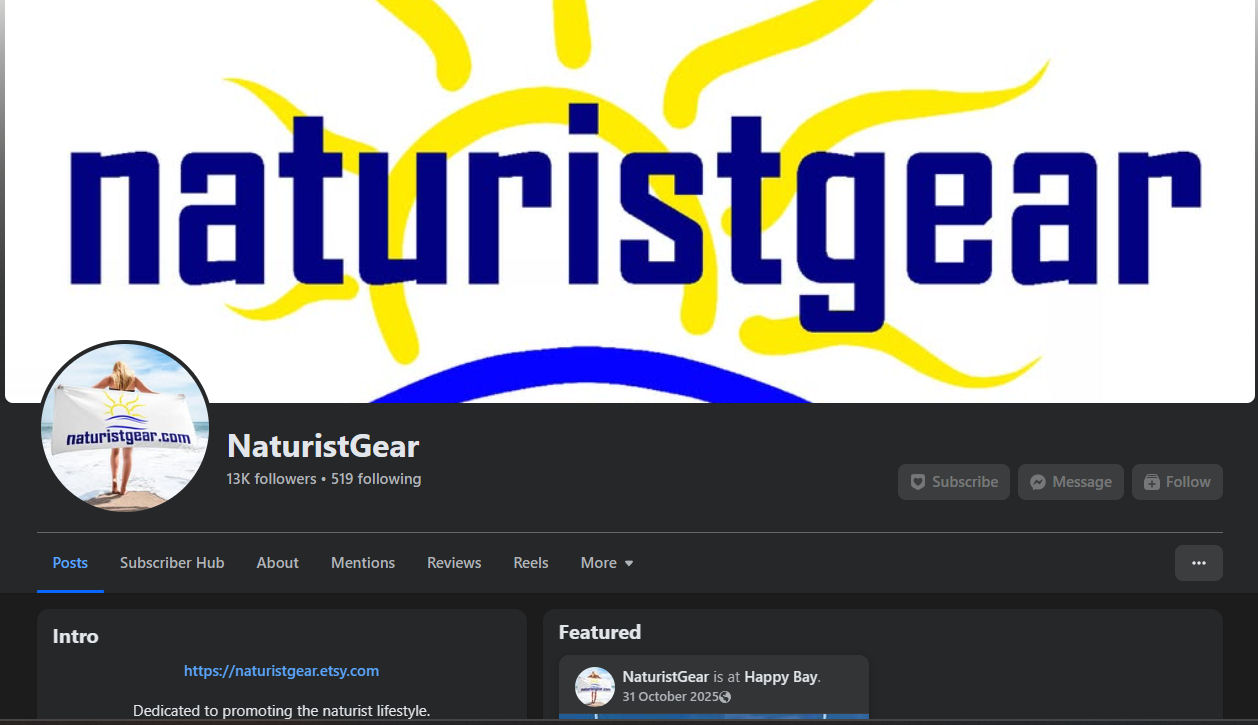 follow our facebook page